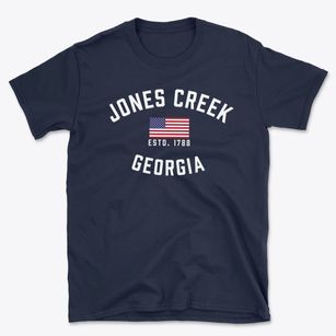 Jones Creek Georgia Patriot Basic T-Shirt