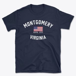 Montgomery Virginia Patriot Basic T-Shirt