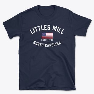 Littles Mill North Carolina Patriot Basic T-Shirt