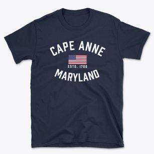 Cape Anne Maryland Patriot Basic T-Shirt