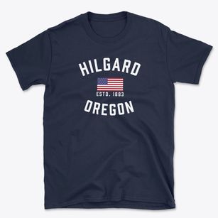 Hilgard Oregon Patriot Basic T-Shirt
