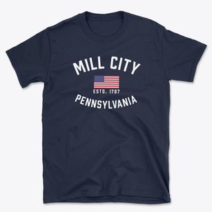 Mill City Pennsylvania Patriot Basic T-Shirt