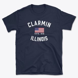 Clarmin Illinois Patriot Basic T-Shirt