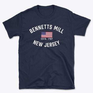 Bennetts Mill New Jersey Patriot Basic T-Shirt