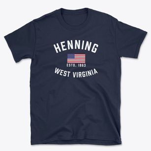 Henning West Virginia Patriot Basic T-Shirt