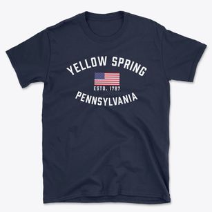 Yellow Spring Pennsylvania Patriot Basic T-Shirt