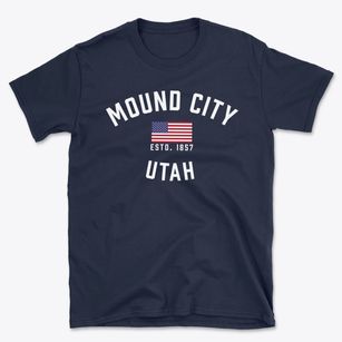 Mound City Utah Patriot Basic T-Shirt