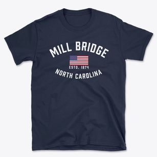 Mill Bridge North Carolina Patriot Basic T-Shirt
