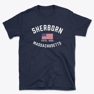 Sherborn Massachusetts Patriot Basic T-Shirt