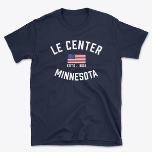Le Center Minnesota Patriot Basic T-Shirt