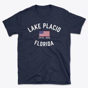 Lake Placid Florida Patriot Basic T-Shirt
