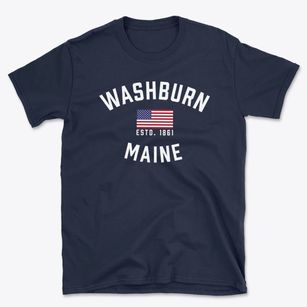 Washburn Maine Patriot Basic T-Shirt