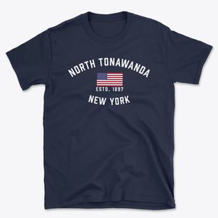 North Tonawanda New York Patriot Basic T-Shirt