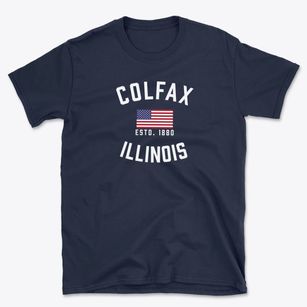 Colfax Illinois Patriot Basic T-Shirt