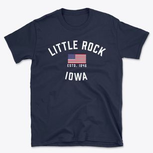 Little Rock Iowa Patriot Basic T-Shirt