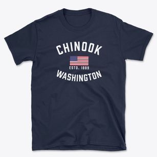 Chinook Washington Patriot Basic T-Shirt