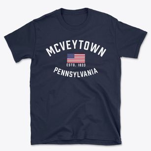 Mcveytown Pennsylvania Patriot Basic T-Shirt