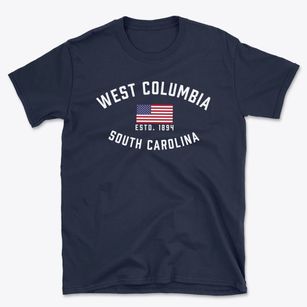 West Columbia South Carolina Patriot Basic T-Shirt