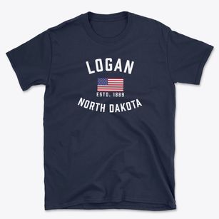 Logan North Dakota Patriot Basic T-Shirt