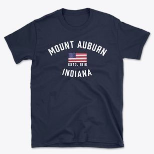Mount Auburn Indiana Patriot Basic T-Shirt