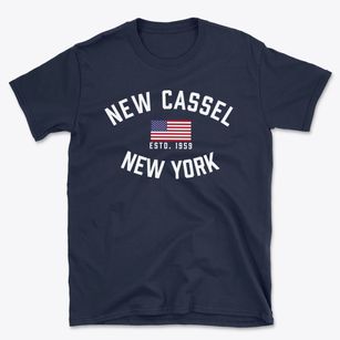 New Cassel New York Patriot Basic T-Shirt