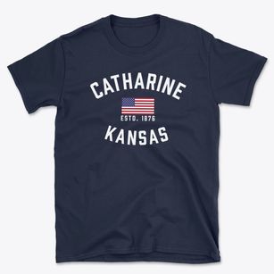 Catharine Kansas Patriot Basic T-Shirt