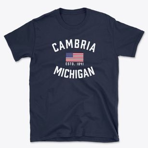 Cambria Michigan Patriot Basic T-Shirt