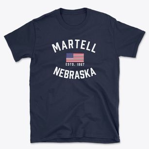 Martell Nebraska Patriot Basic T-Shirt