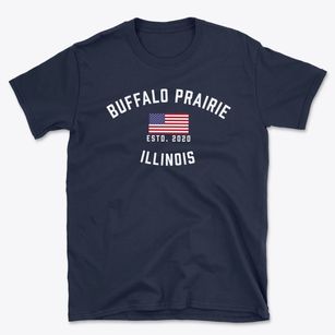 Buffalo Prairie Illinois Patriot Basic T-Shirt
