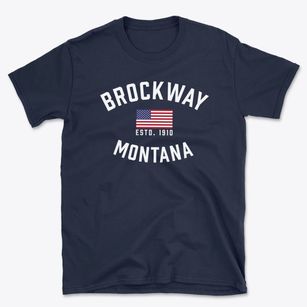 Brockway Montana Patriot Basic T-Shirt