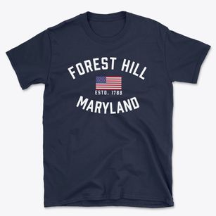 Forest Hill Maryland Patriot Basic T-Shirt