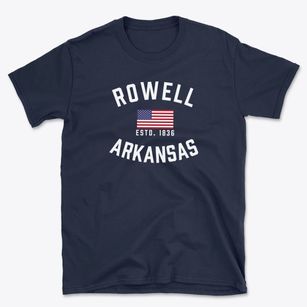Rowell Arkansas Patriot Basic T-Shirt