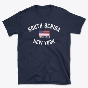 South Scriba New York Patriot Basic T-Shirt