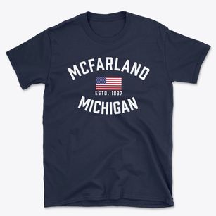 Mcfarland Michigan Patriot Basic T-Shirt