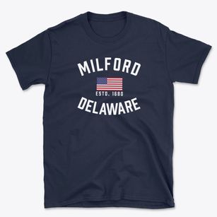 Milford Delaware Patriot Basic T-Shirt