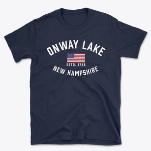 Onway Lake New Hampshire Patriot Basic T-Shirt