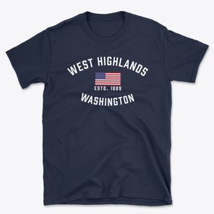 West Highlands Washington Patriot Basic T-Shirt