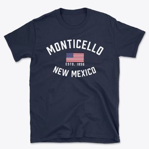 Monticello New Mexico Patriot Basic T-Shirt