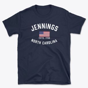 Jennings North Carolina Patriot Basic T-Shirt