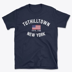 Tuthilltown New York Patriot Basic T-Shirt