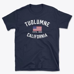 Tuolumne California Patriot Basic T-Shirt