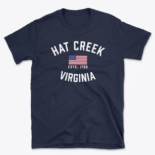 Hat Creek Virginia Patriot Basic T-Shirt