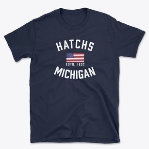 Hatchs Michigan Patriot Basic T-Shirt
