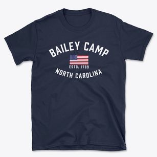 Bailey Camp North Carolina Patriot Basic T-Shirt