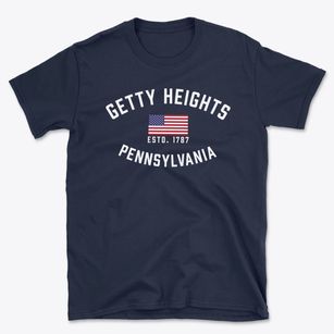 Getty Heights Pennsylvania Patriot Basic T-Shirt