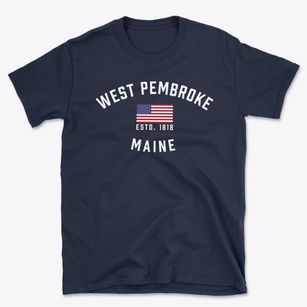 West Pembroke Maine Patriot Basic T-Shirt