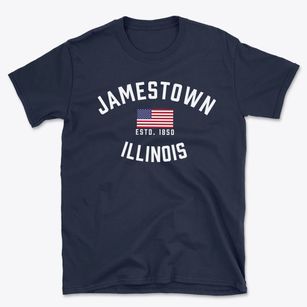 Jamestown Illinois Patriot Basic T-Shirt