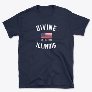 Divine Illinois Patriot Basic T-Shirt