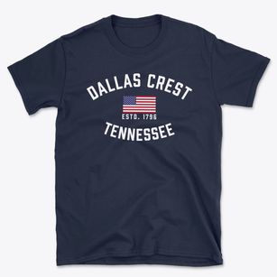 Dallas Crest Tennessee Patriot Basic T-Shirt
