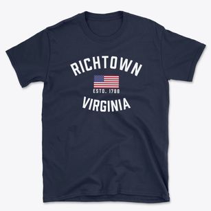 Richtown Virginia Patriot Basic T-Shirt